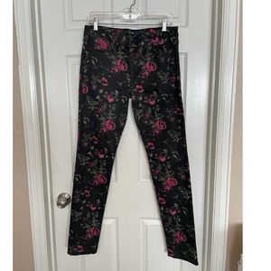 Joe’s Jeans Rose Print Skinny Jeans